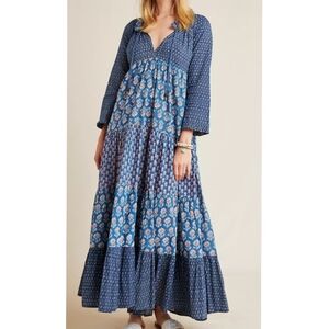 Ro's Garden Sonya Floral Maxi Dress